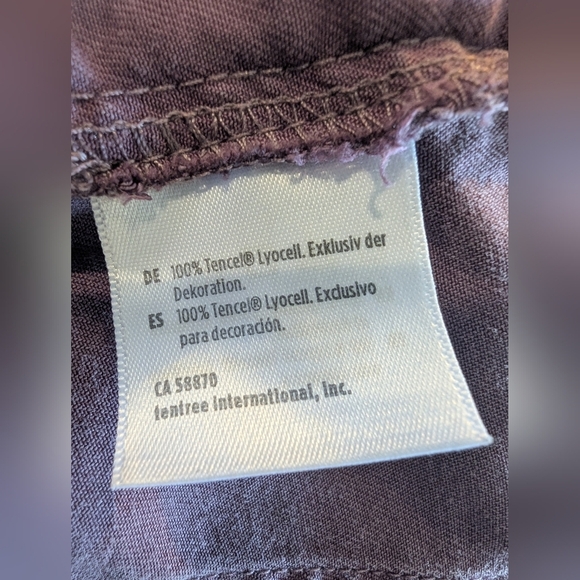 Tentree Tencel Instow Shorts - Women's Purple Size XS - Picture 9 of 15